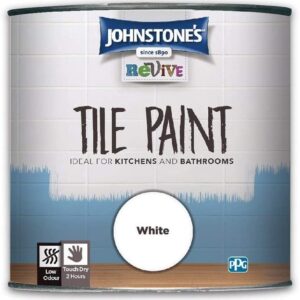 750ml Johnstones Revive Tile Paint White