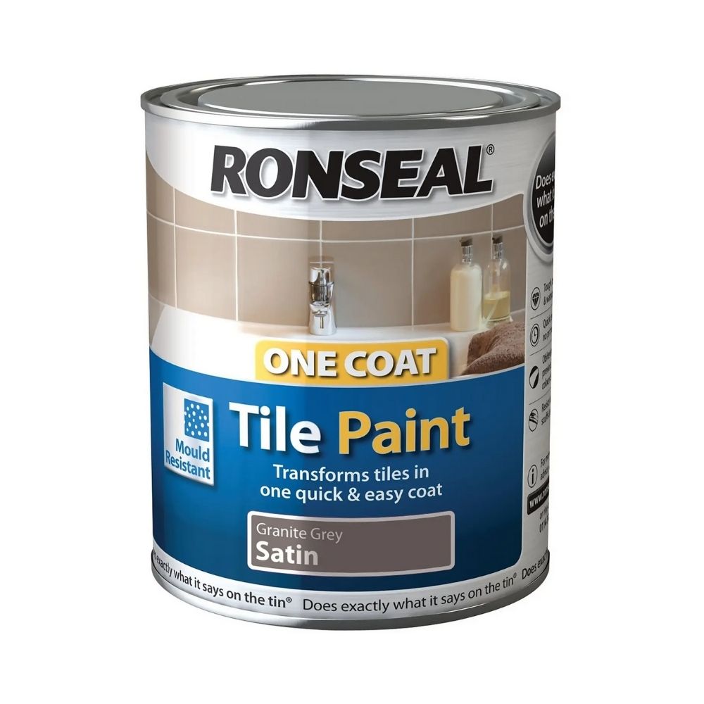 Ronseal Granite - One Coat Tile Paint - 750ml