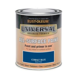 Rust-Oleum 750ml Universal Paint - Gloss Cobalt Blue